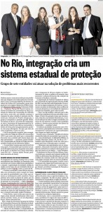 Imprensa - 04122013 - No Rio, integração cria um sistema estadual de proteção
